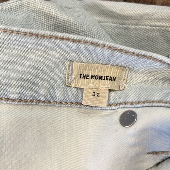 MADEWELL The Mom Jean Light Wash Ankle Length Jeans Size 32 - Picture 9 of 13